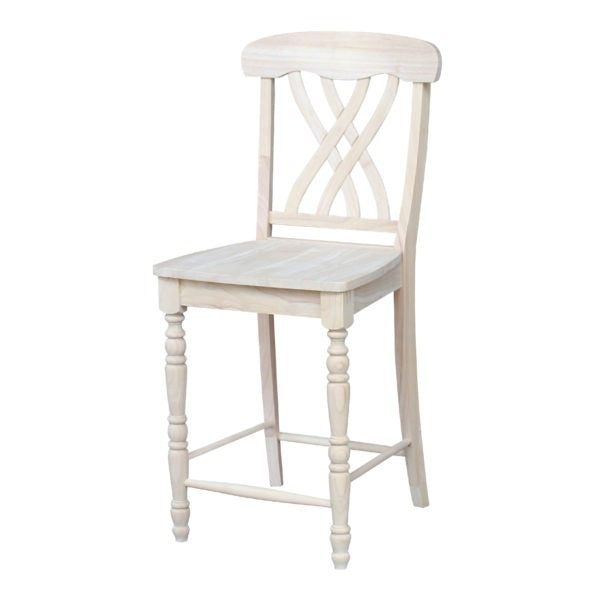 Lattice Back Barstool