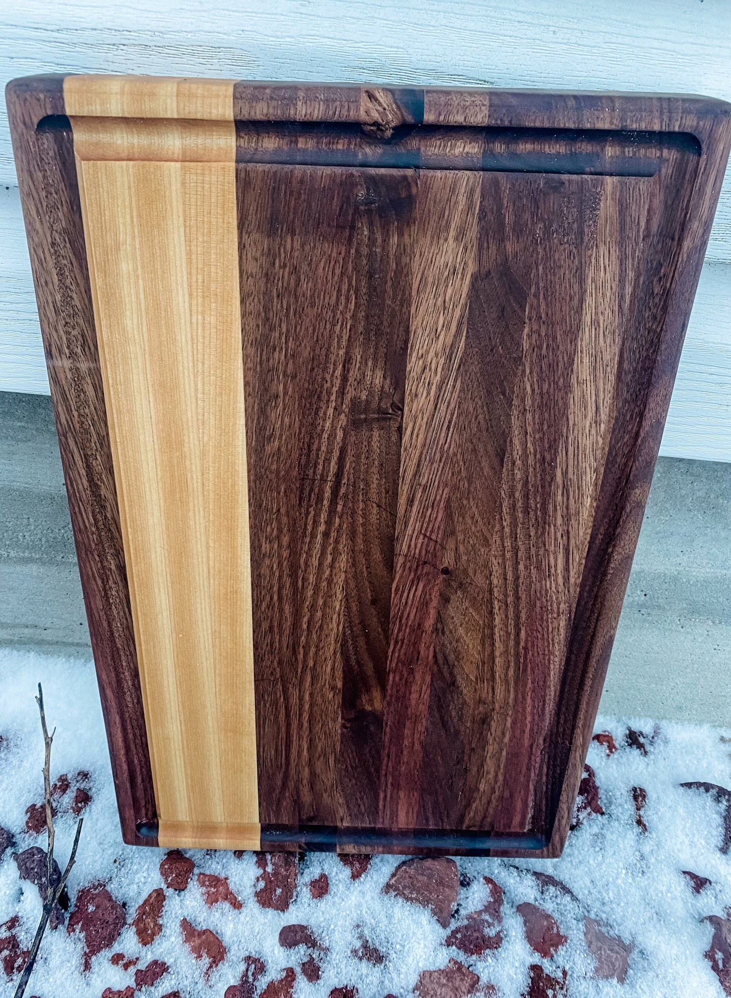 Offset Stripes Cutting Board