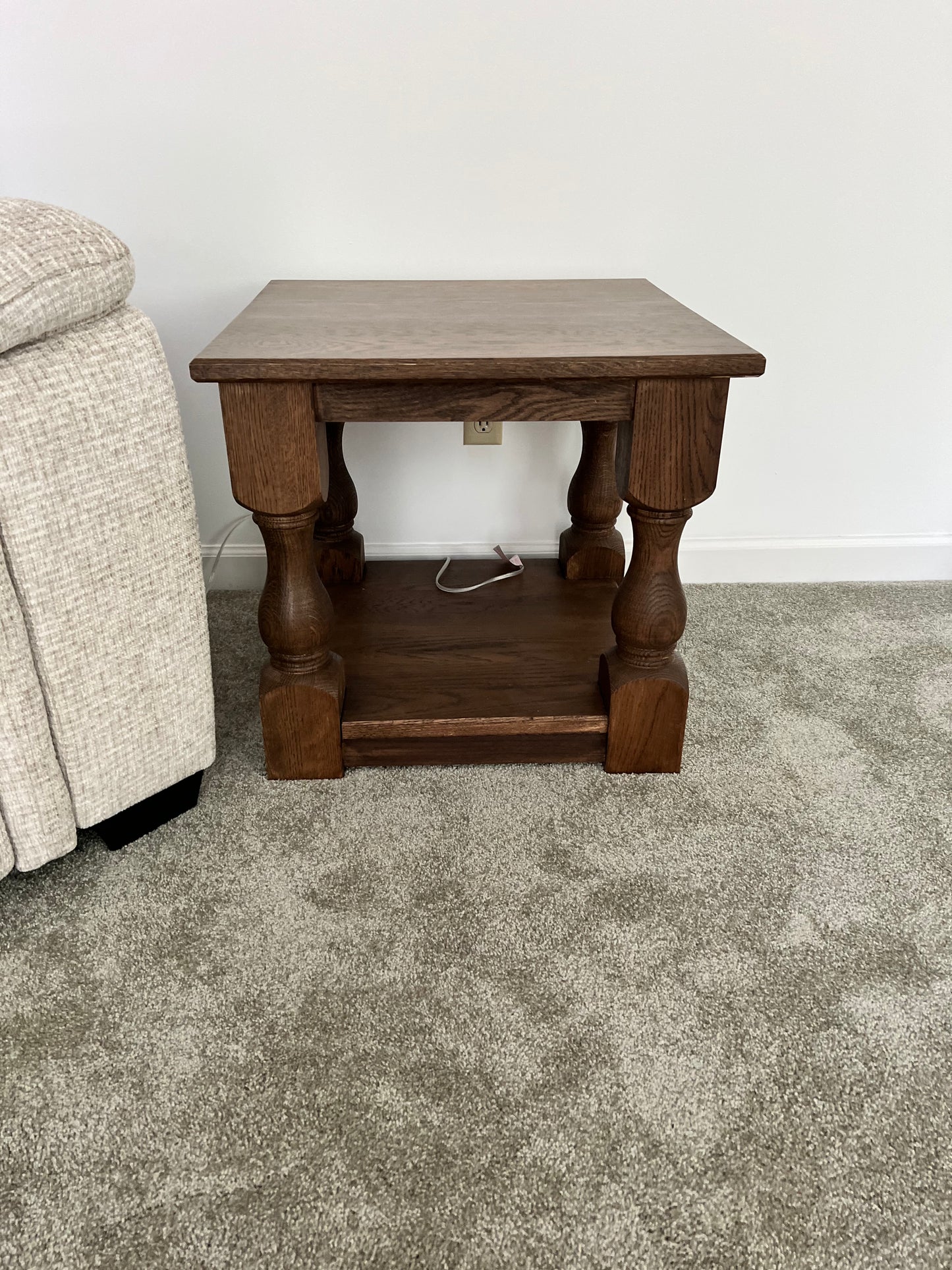 French Style End Table