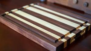 Offset Stripes Cutting Board