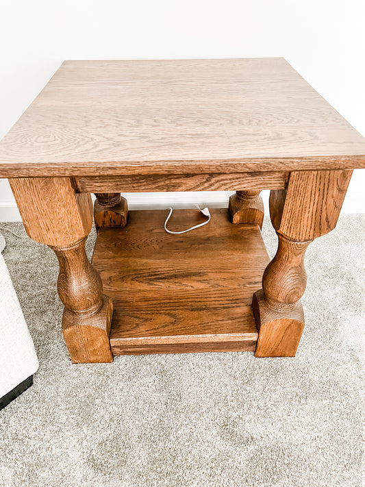 French Style End Table